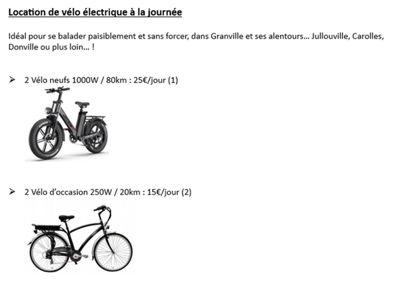 Centre Ville Granville A 50M De La Mer - Ancv Accepte Exterior foto